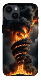 Чехол на Apple iPhone 14 (6.1") Огненный торнадо фото 1 из 1