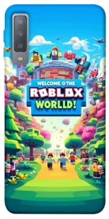 Чехол на Samsung A750 Galaxy A7 (2018) Roblox World фото 1 из 1