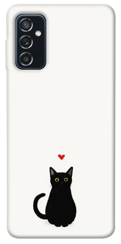 Чохол на Samsung Galaxy M52 cat in love фото 1 Чохол на Samsung Galaxy M52 cat in love фото 1 з 1