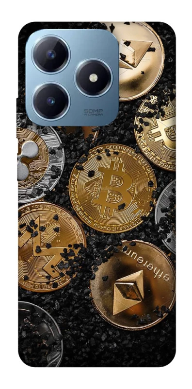 Чохол на Realme C63 Many coins v2 фото 1 з 1