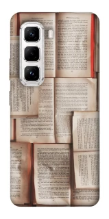 Чехол на Infinix Hot 50 Pro Книги фото 1 из 1