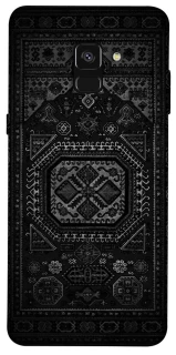 Чохол на Samsung A530 Galaxy A8 (2018) Чорний килим фото 1 з 1