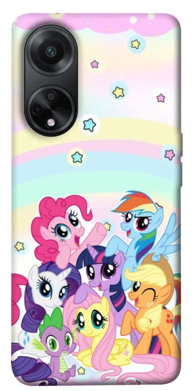 Чехол на Oppo A58 4G My Little Pony ver.2 фото 1 из 1