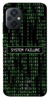 Чехол на Xiaomi Poco M5 Matrix system failure фото 1 из 1