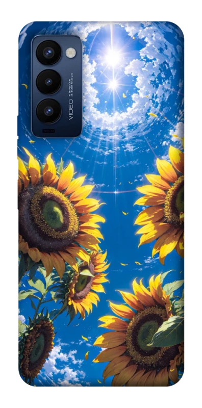 Чохол на TECNO Camon 18 Pro Sunflowers фото 1 з 1