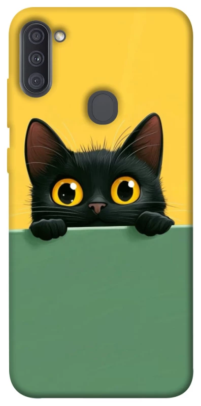 Чохол на Samsung Galaxy A11 Black cat v2 фото 1 з 1