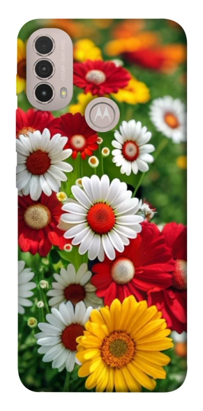 Чохол на Motorola Moto E40 Flowers v11 фото 1 з 1