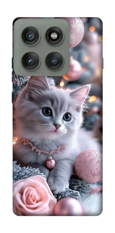 Чохол на Motorola Edge 60 Pro Christmas Kitty фото 1 з 1