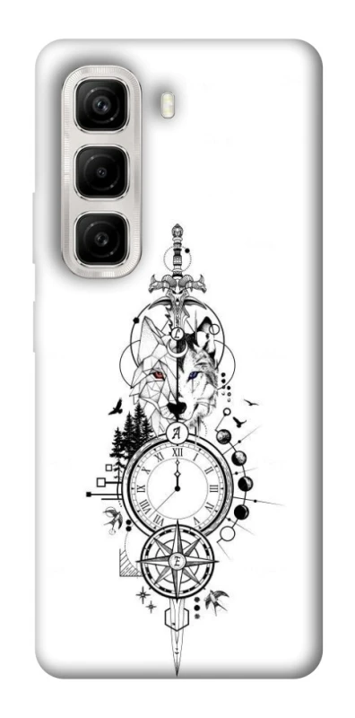 Чохол на Infinix Hot 50 4G Tattoo ver.8 фото 1 з 1