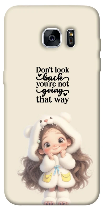 Чохол на Samsung G935F Galaxy S7 Edge Don't look back фото 1 з 1