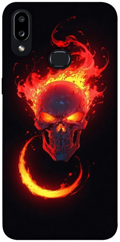 Чохол на Samsung Galaxy A10s Blood Skull фото 1 з 1