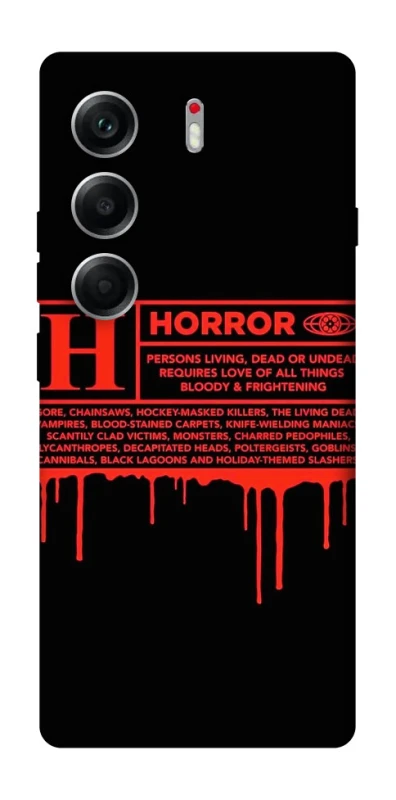 Чохол на Tecno Camon 40 Horror Halloween фото 1 з 1