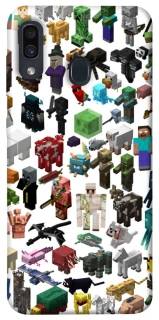 Чохол на Samsung Galaxy A20 / A30 Minecraft v4 фото 1 з 1