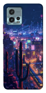 Чохол на Motorola Moto G72 Night city фото 1 з 1