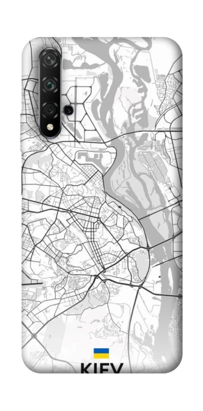 Чохол на Huawei Honor 20 / Nova 5T Kiev white map фото 1 з 1