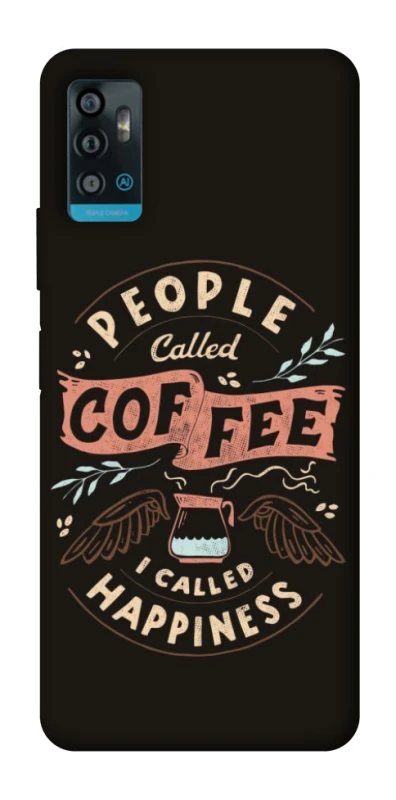 Чохол на ZTE Blade A71 Сoffee happiness фото 1 з 1