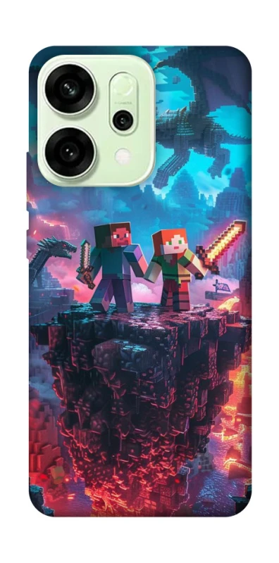 Чохол на Oppo Reno 14 Minecraft v3 фото 1 з 1