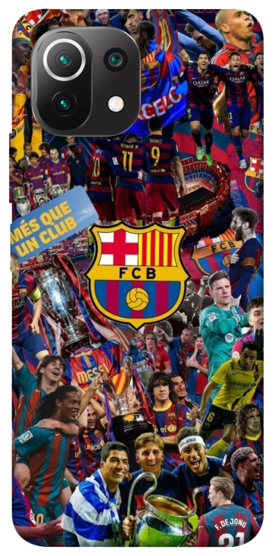 Чехол на Xiaomi Mi 11 Lite FC Barcelona v4 фото 1 из 1