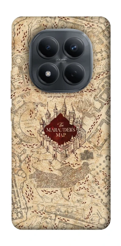 Чехол на Xiaomi Redmi Note 15 Pro 4G Harry Potter Marauder's Map фото 1 из 1