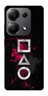 Чехол на Xiaomi Redmi Note 13 Pro 4G Square Sentence фото 1 из 1