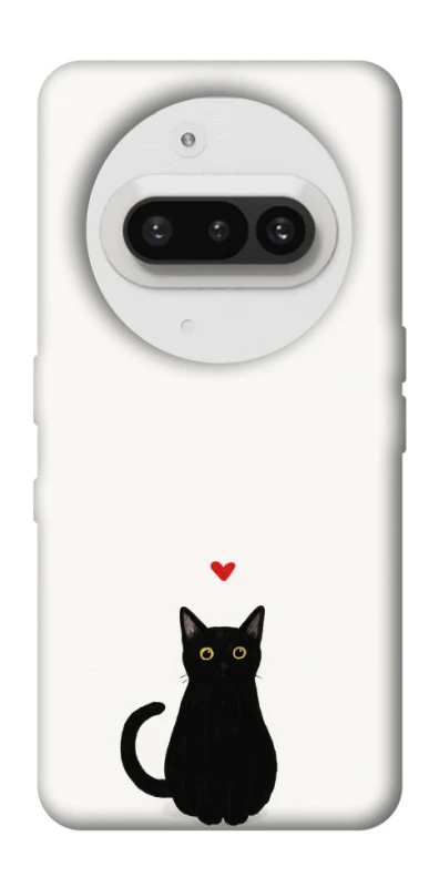 Чохол на Nothing Phone (3a) cat in love фото 1 Чохол на Nothing Phone (3a) cat in love фото 1 з 1