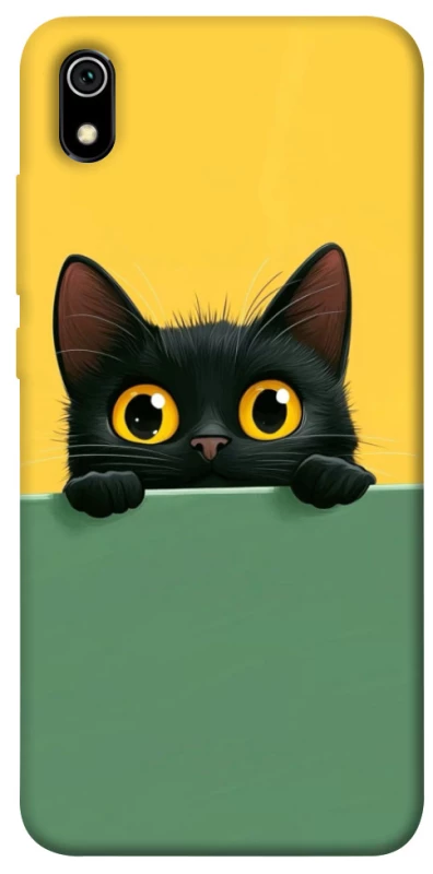 Чохол на Xiaomi Redmi 7A Black cat v2 фото 1 з 1