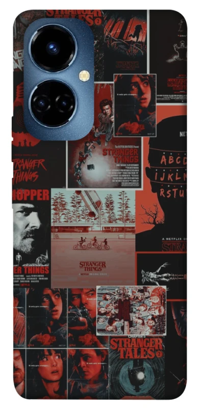 Чехол на TECNO Camon 19 Pro Stranger Things ver.23 фото 1 из 1