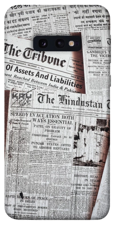 Чехол на Samsung Galaxy S10e Газеты фото 1 из 1
