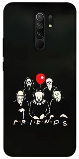 Чехол на Xiaomi Redmi 9 Horror Friends фото 1 из 1