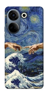 Чехол на TECNO Camon 20 Pro (CK7n) Art collage ver.7 фото 1 из 1