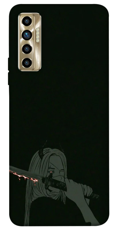 Чохол на TECNO Camon 17P Людина-бензопила фото 1 з 1