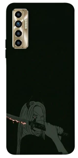 Чохол на TECNO Camon 17P Людина-бензопила фото 1 з 1