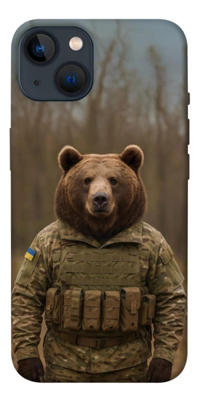 Чохол на Apple iPhone 13 (6.1") Ведмідь захисник фото 1 з 1