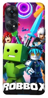 Чохол на Oppo Reno 8T 4G Roblox gaming heroes фото 1 з 1