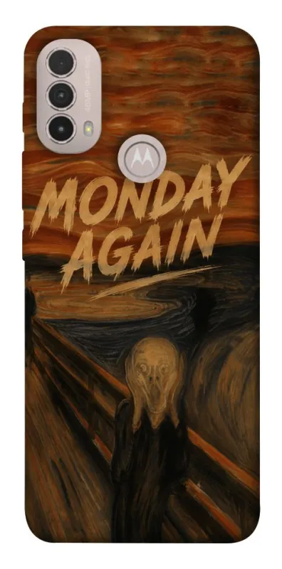Чохол на Motorola Moto E40 Monday Again фото 1 з 1