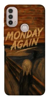Чехол на Motorola Moto E40 Monday Again фото 1 из 1