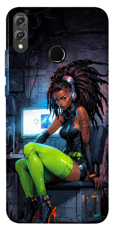 Чохол на Huawei Honor 8X Cyber girl фото 1 з 1