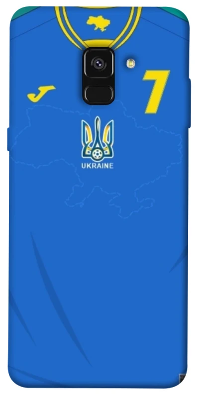 Чохол на Samsung A530 Galaxy A8 (2018) UA-Football ver.4 фото 1 з 1