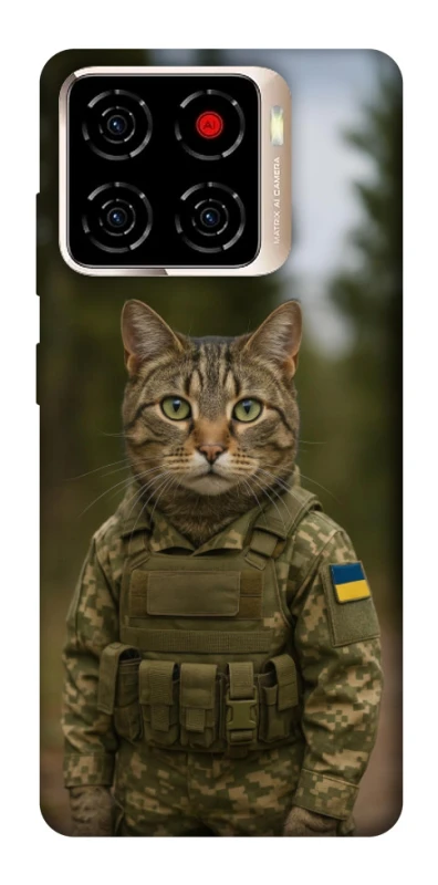 Чохол на ZTE Blade A56 Кіт захисник фото 1 з 1
