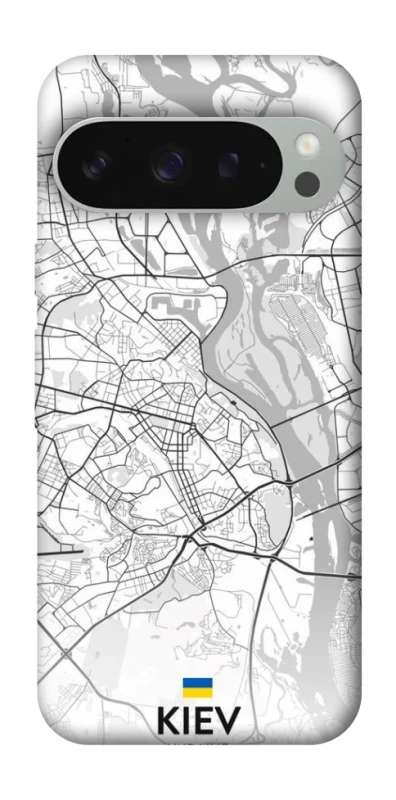 Чохол на Google Pixel 10 Pro XL Kiev white map фото 1 з 1