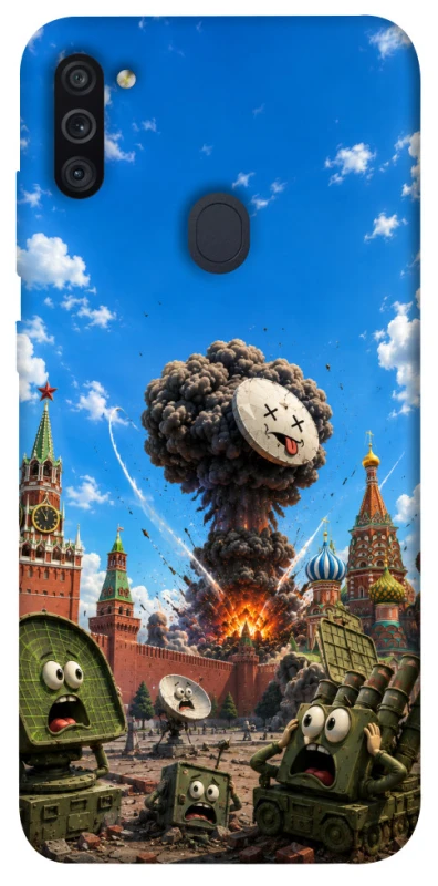 Чохол на Samsung Galaxy M11 Moscow never sleeps ver.7 фото 1 з 1