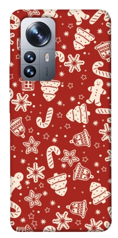 Чохол на Xiaomi 12 / 12X Новорічний v3 фото 1 з 1
