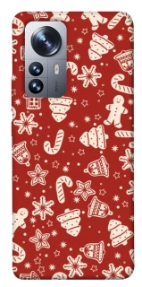 Чохол на Xiaomi 12 / 12X Новорічний v3 фото 1 з 1