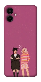 Чехол на Samsung Galaxy A07 Raven & Rainbow Wednesday фото 1 из 1