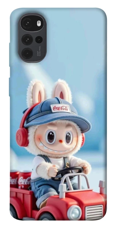 Чехол на Motorola Moto G22 Labubu in the car фото 1 из 1