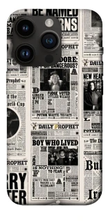 Чохол на Apple iPhone 14 Pro (6.1") Harry Potter newspaper фото 1 з 1