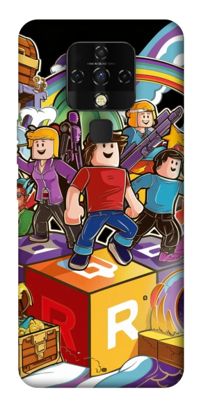Чохол на TECNO Camon 16 SE Roblox family фото 1 з 1