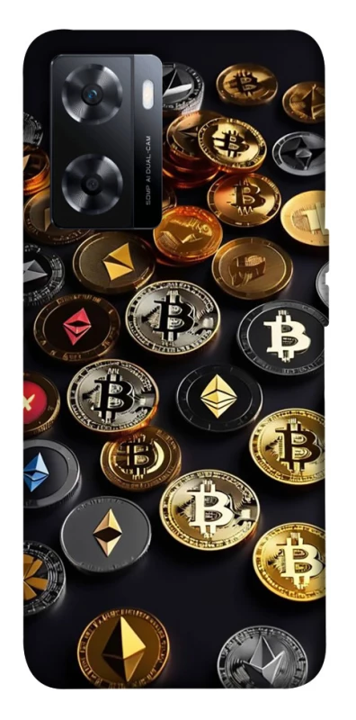 Чехол на OnePlus Nord N20 SE Many coins фото 1 из 1