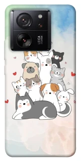 Чохол на Xiaomi 13T Pro Funny Pets ver.2 фото 1 з 1