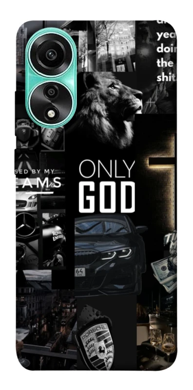 Чохол на Oppo A78 4G Only God фото 1 з 1